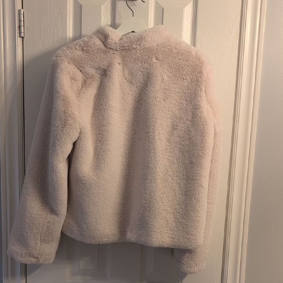 Pink Teddy Jacket Plush Zip-Up - Picture 3 of 3